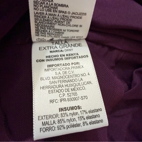 DKNY Sport 1 pc Convertible Strap Swimsuit - Picture 12 of 14